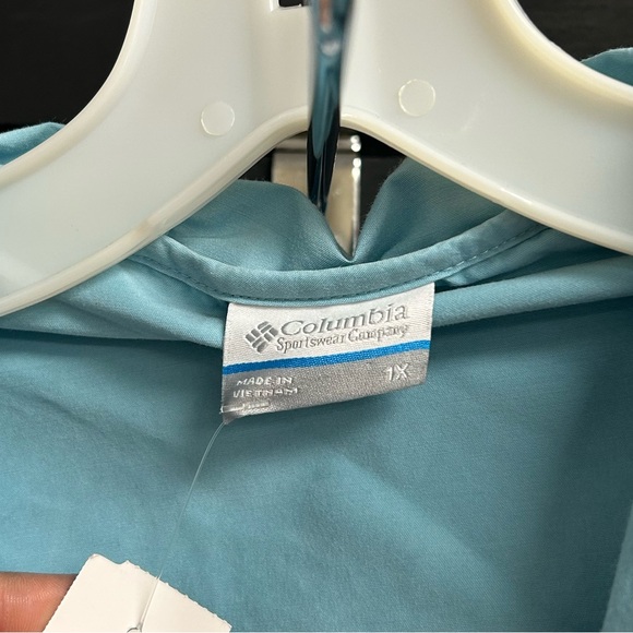 Columbia Sky Blue Hooded Top - Picture 5 of 7
